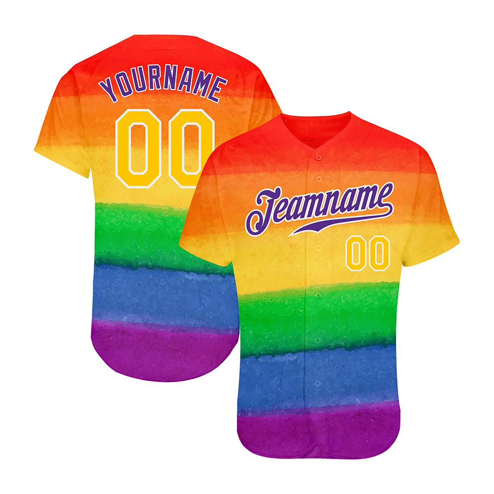 Sublimation Baseball Uniform Jersey Shirts